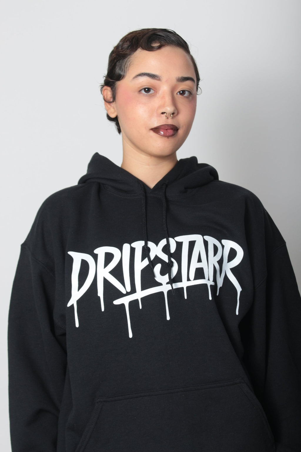 Black "DripTop" Hoodie - Drip Starr