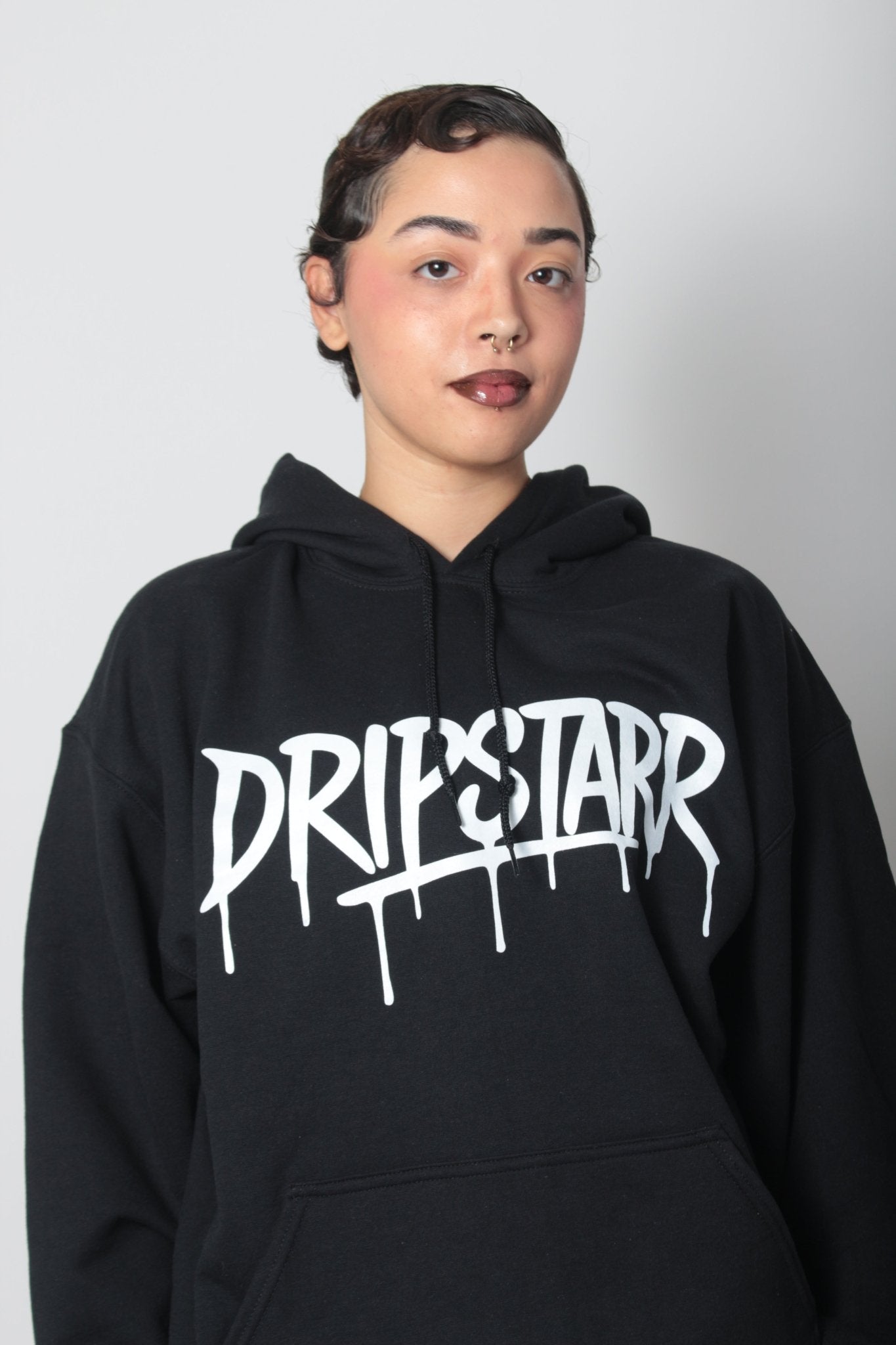 Black "DripTop" Hoodie - Drip Starr