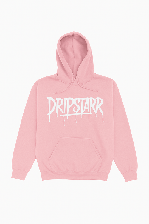 Pink "DripTop" Hoodie - Drip Starr