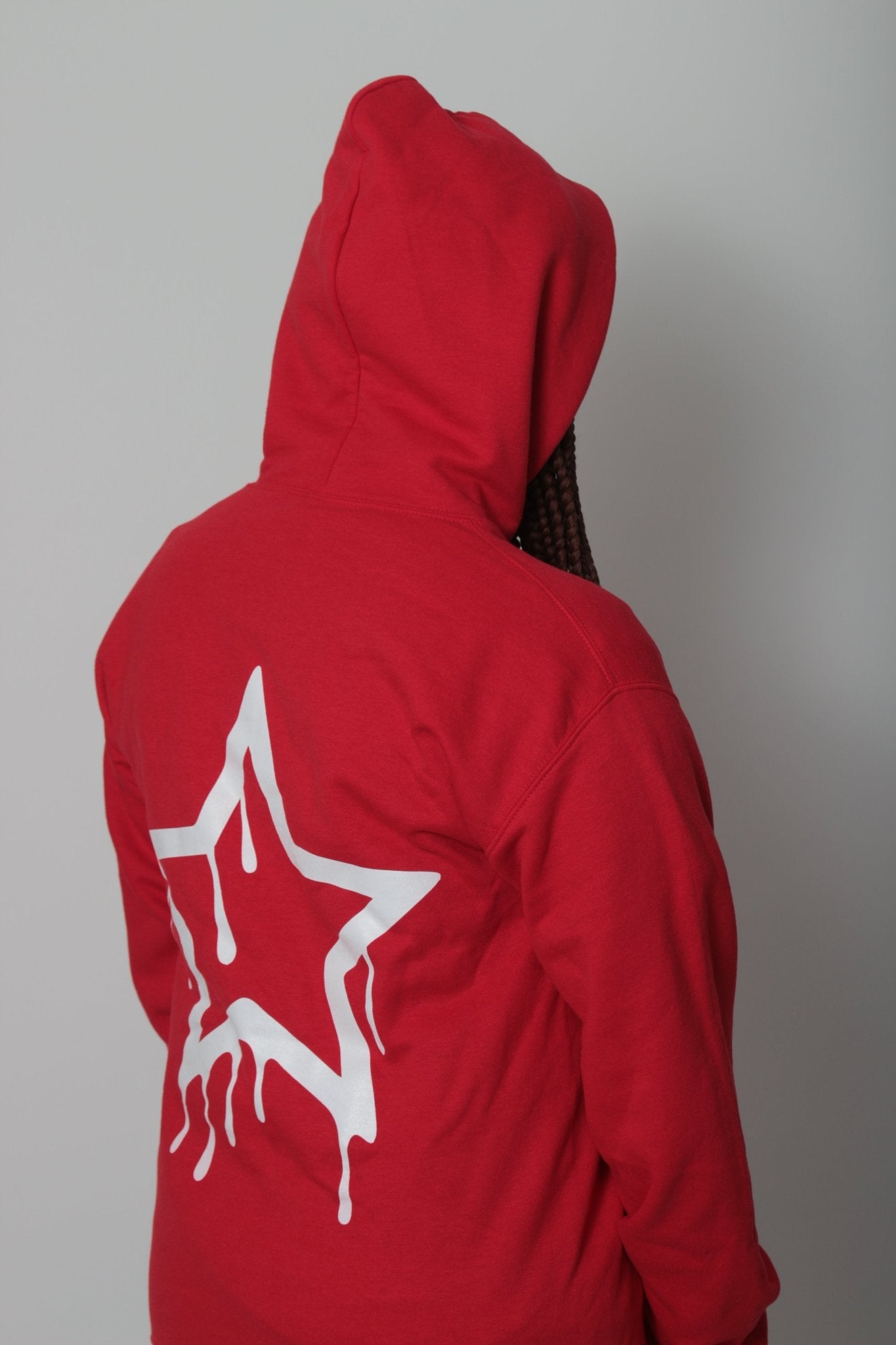 Red "DripTop" Hoodie - Drip Starr