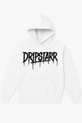 White "DripTop Hoodie - Drip Starr